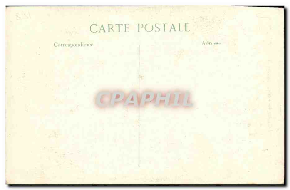 CPA Poincare President de la Republique — Rückseite