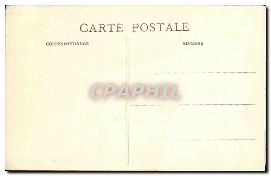 CPA Poincare President de la Republique — Rückseite