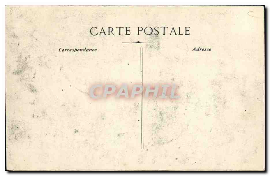 CPA Poincare President de la Republique — Rückseite