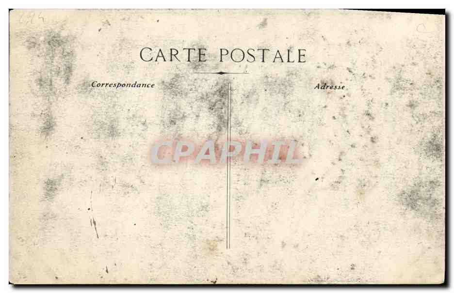 CPA Poincare President de la Republique — Rückseite