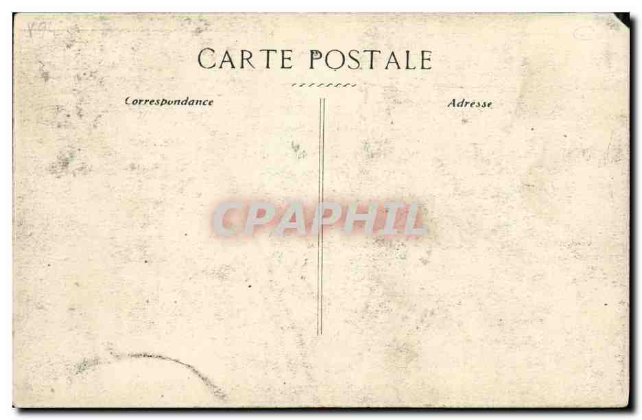 CPA Poincare President de la Republique — Rückseite