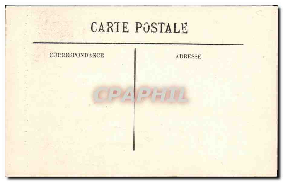 CPA Poincare President de la Republique — Rückseite