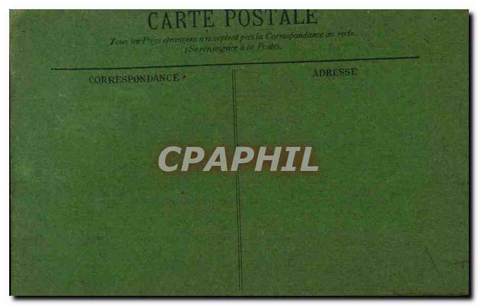CPA Loubet President de la Republique — Rückseite
