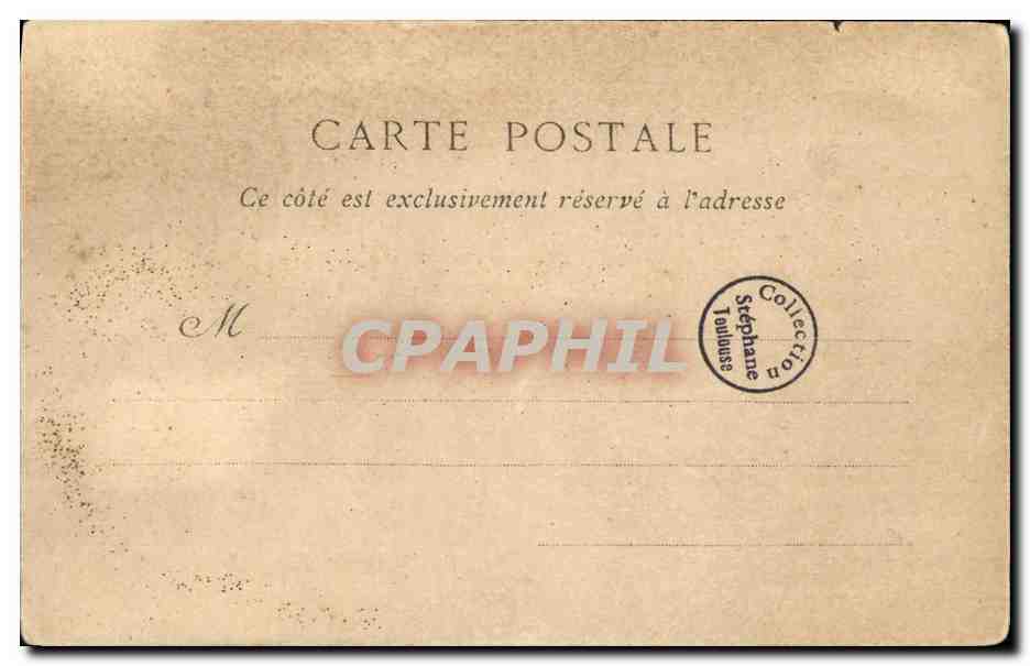 CPA Loubet President de la Republique Quand le coq chantera Loubet se reveillera — Rückseite