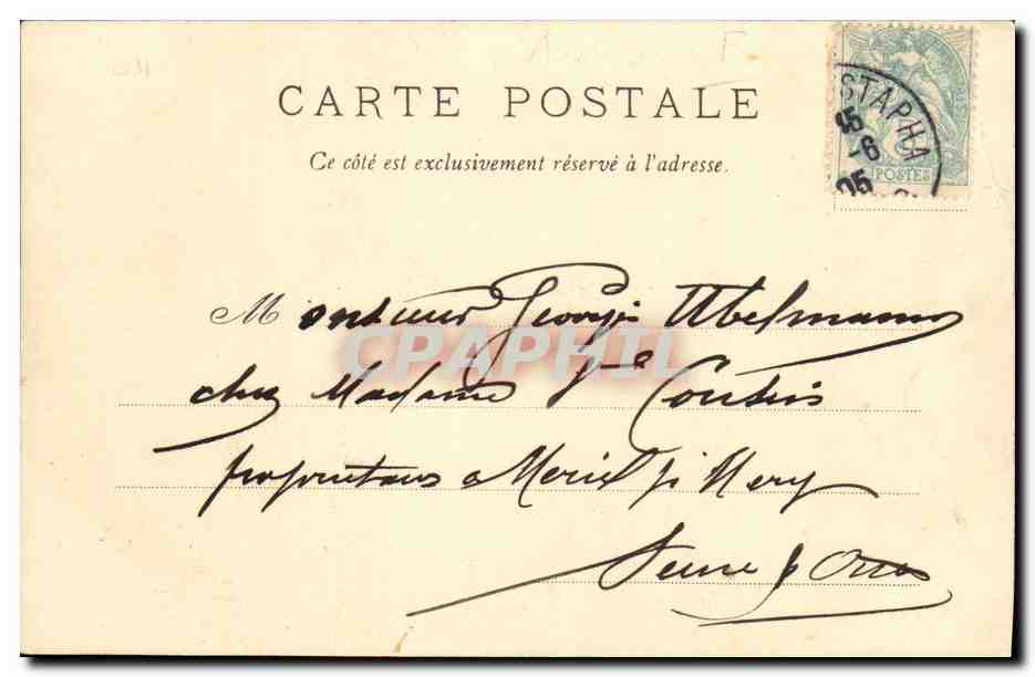 CPA Loubet President de la Republique Moulin Rouge paris Torrero — Rückseite
