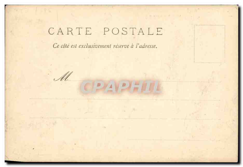 CPA Loubet President de la Republique Un president bien embarasse Bretagne  — Rückseite