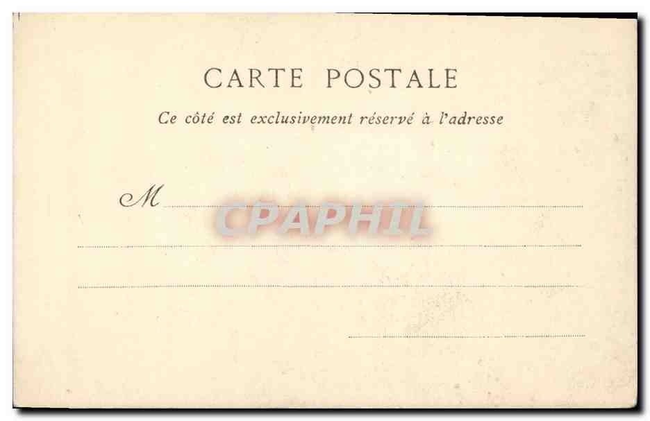 CPA Loubet President de la Republique Chameau  — Verso
