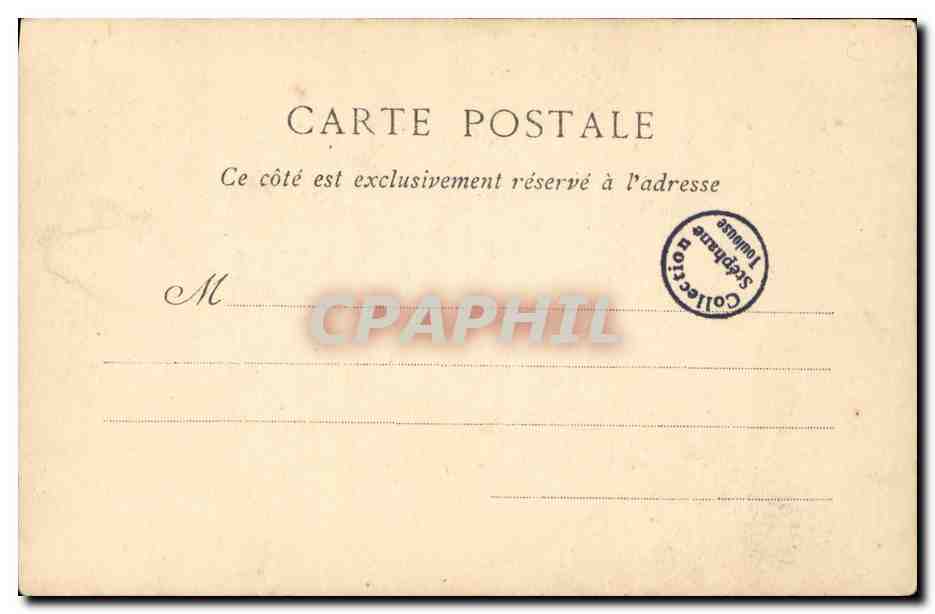 CPA Loubet President de la Republique Printemps  — Rückseite