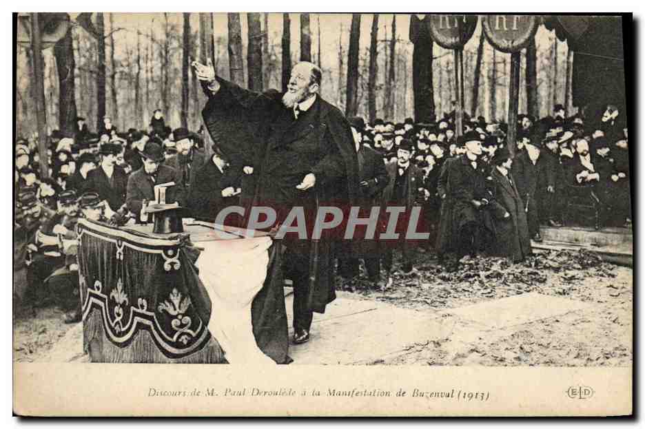 Discours de M. Paul Déroulède à la Manifestation de Buéneval — 1913 — Éditeur ELD