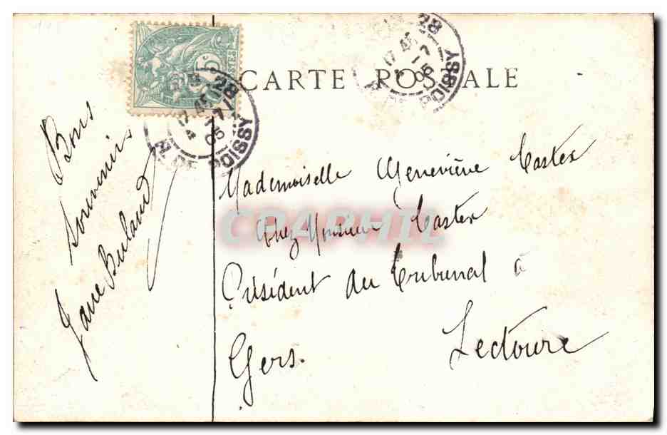 Alphonse XIII à Saint-Cyr — (2 juin 1905) — Dans l'intimité — Cliché Servant ND Phot — Reverso