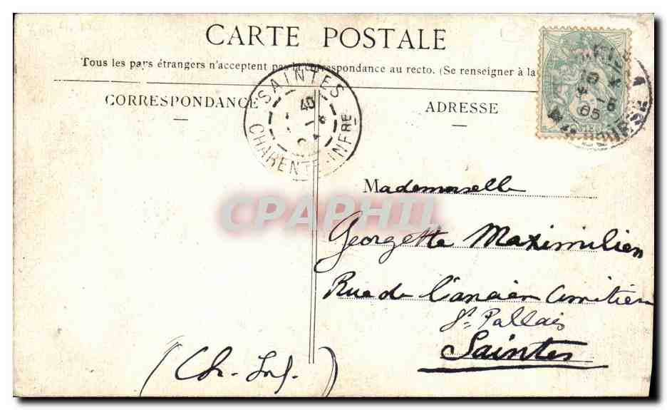 Portrait d'un jeune prince espagnol — éditeur inconnu, n° de série non visible — Verso