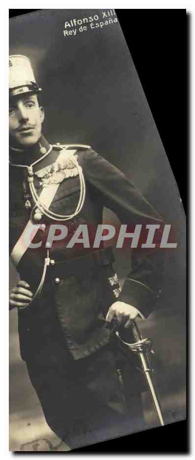 Alfonso XIII — Roi d'Espagne — éditeur inconnu, n° de série non visible