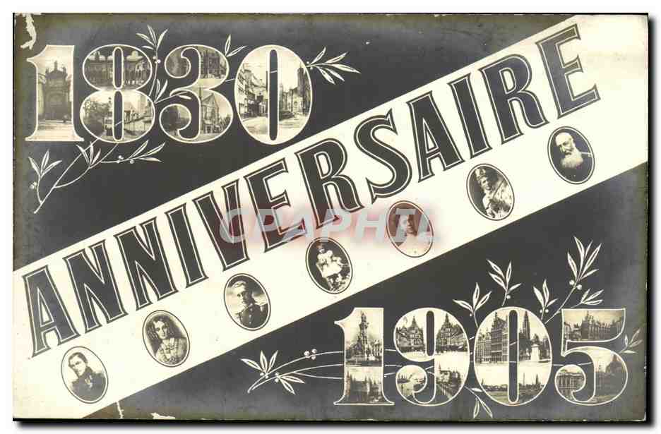 1830 Anniversaire — 1905 — Éditeur non visible