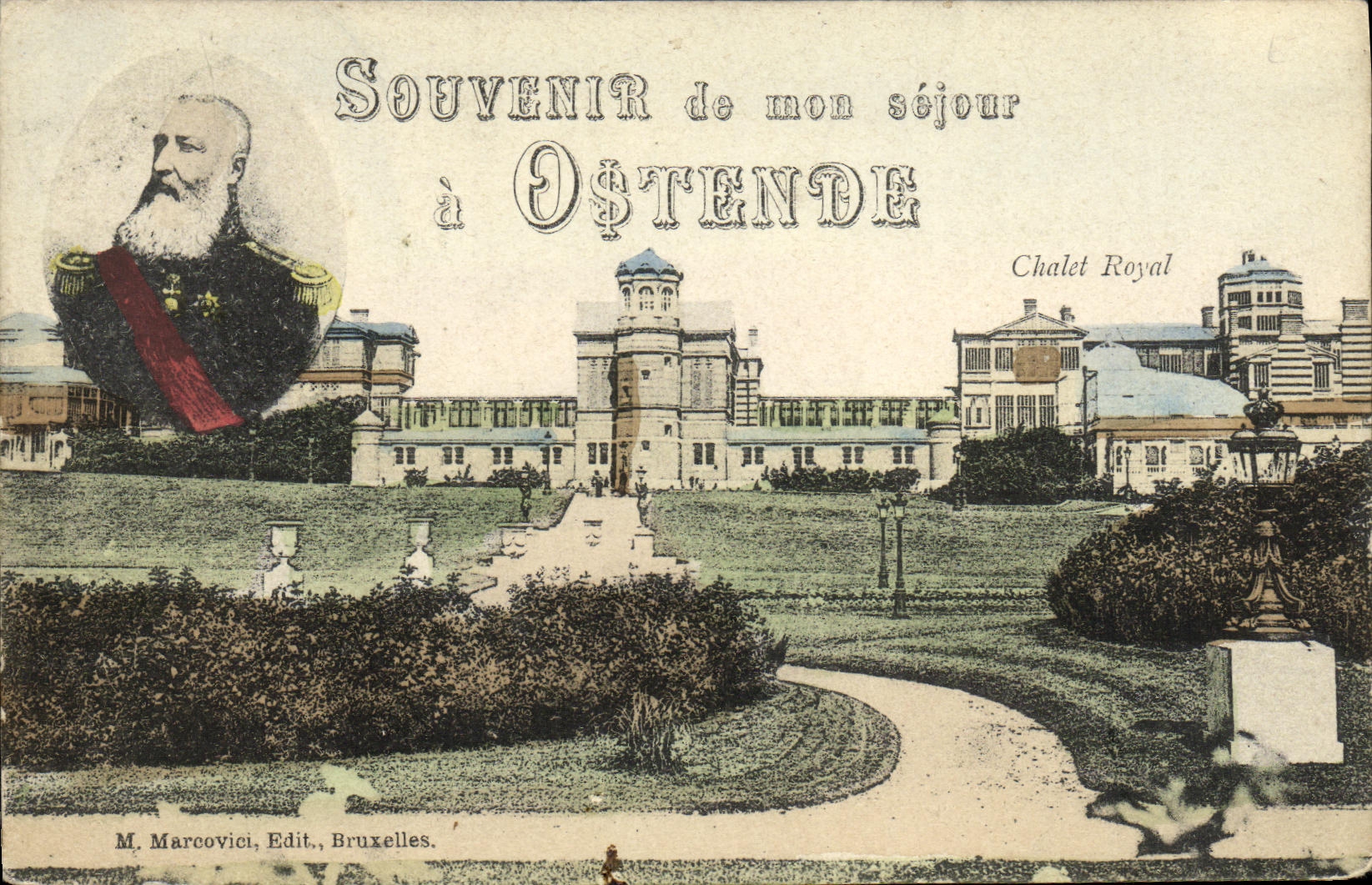 Ostende — Chalet Royal — M. Marcovici, Edit., Bruxelles