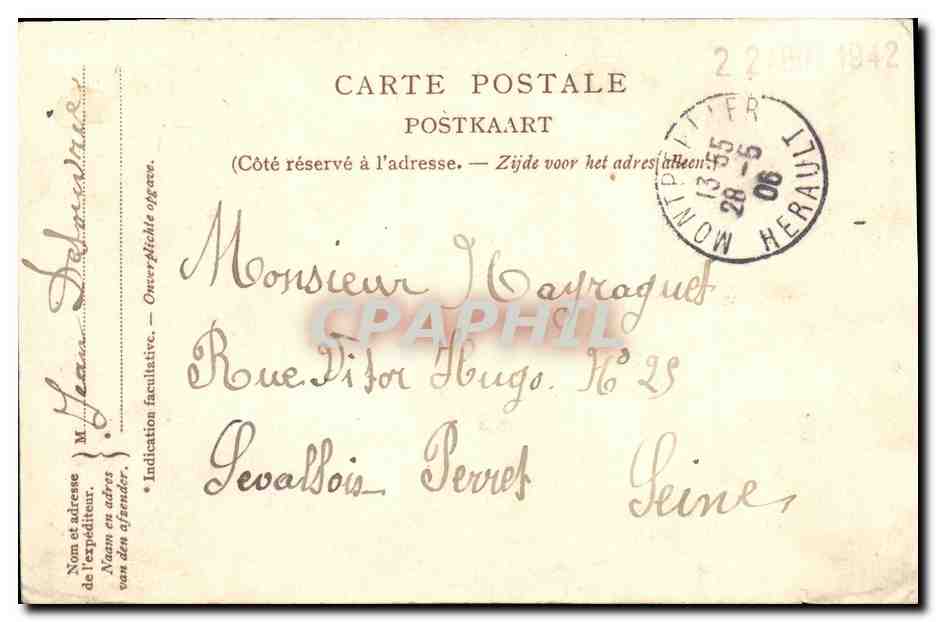 CPA Souvenir de Belgique Les neuf provinces SM Leopold I — Verso