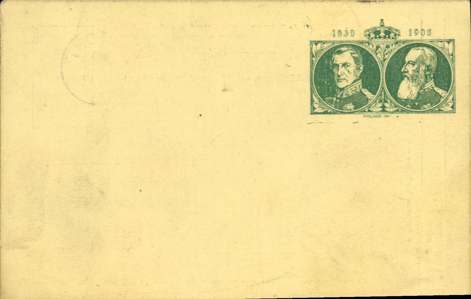 CPA Albert 1er et leopold Belgique