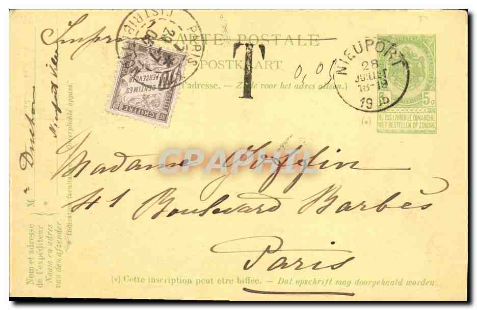 CPA Albert 1er et leopold Belgique — Reverso