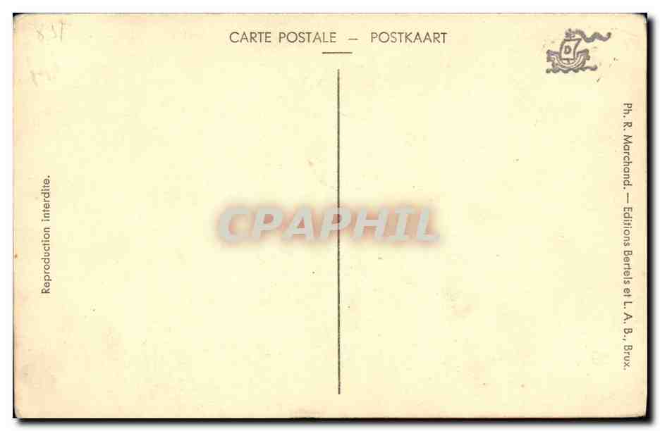 CPA SM Leopold III — Reverso
