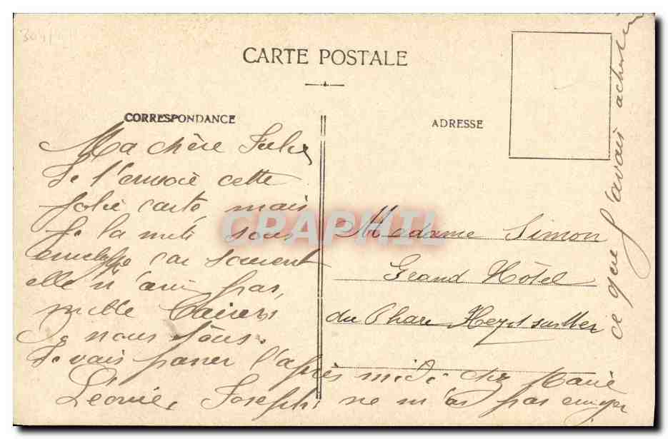 Passé, Présent et Avenir de la Belgique — Edit. Belgica, 154, Ch. de Waterloo — Verso