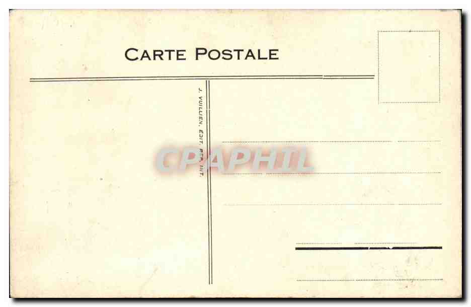 Albert Ier, Roi des Belges — 1914 — Édition Liège — Achterkant