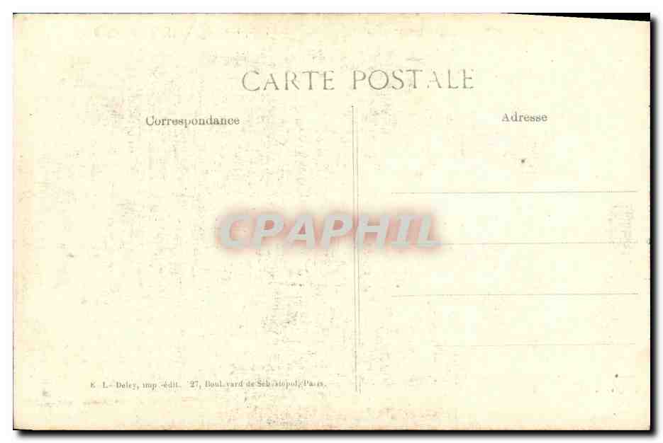 S.M. Albert Ier, roi des Belges — Décoré de la Médaille Militaire en 1914 — Cliché Boute - Bruxelles — Back