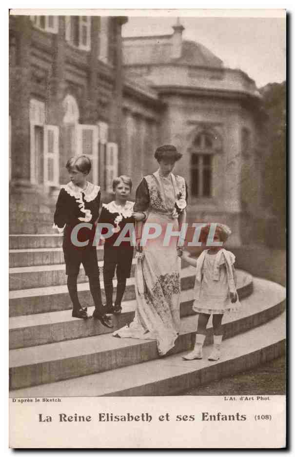 La Reine Elisabeth et ses Enfants — L'At. d'Art Phot (108)