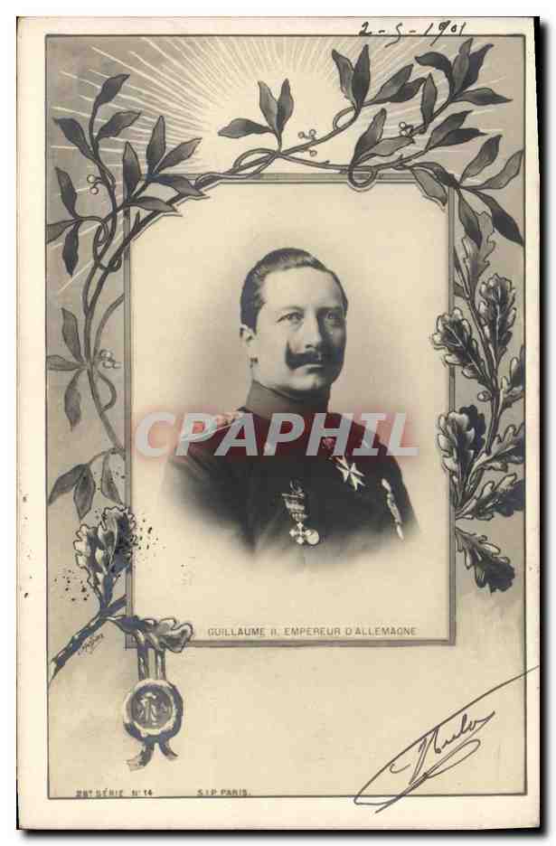 Guillaume II, Empereur d'Allemagne — S.I.P. Paris, Série N°16