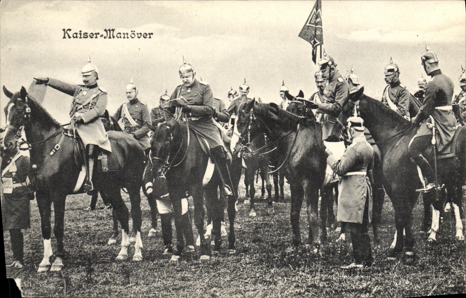 Kaiser-Manöver — Manœuvres impériales — CPAPHIL n° 2540/2 - Anverso