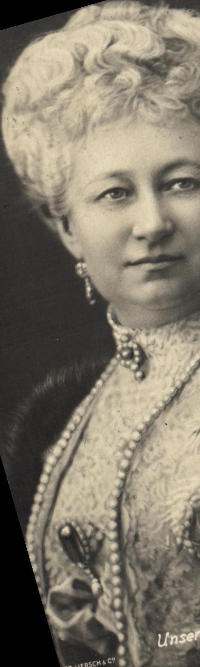 Portrait d'une dame — éditeur UHERSCH & CO — n° de série 304/195 - Anverso