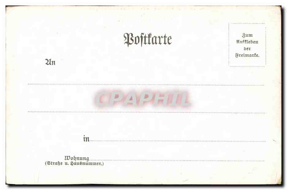 CPA Unser Kaiserpaar — Verso