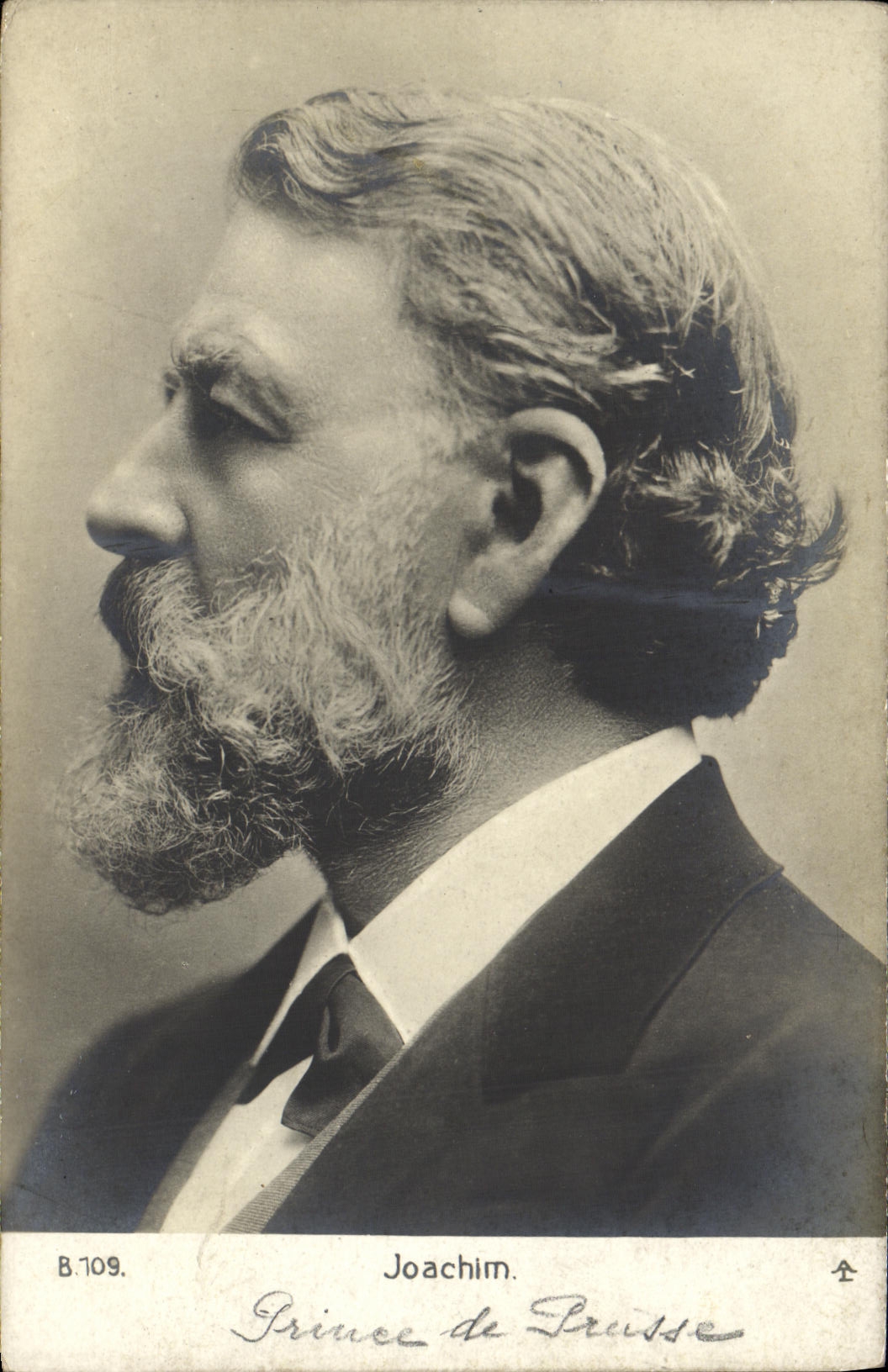 Prince Joachim de Brusse — portrait en buste — B.109