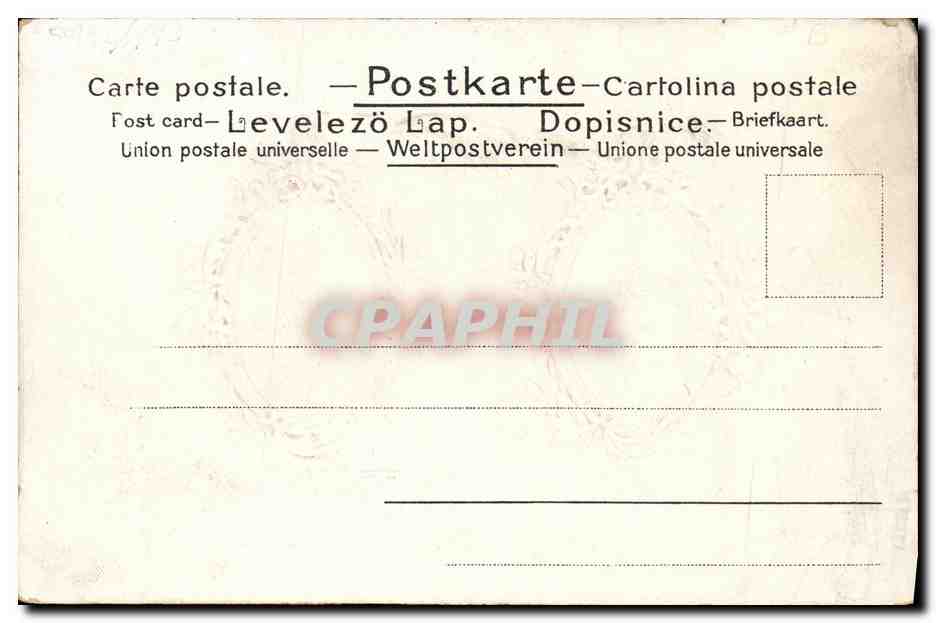 CPA Famille royale Pays Bas — Rückseite