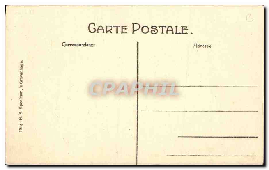 H.M. Koningin Wilhelmina — H.M. Prins Hendrik — éditeur H.S. Speelman, 's Gravenhage — Reverso