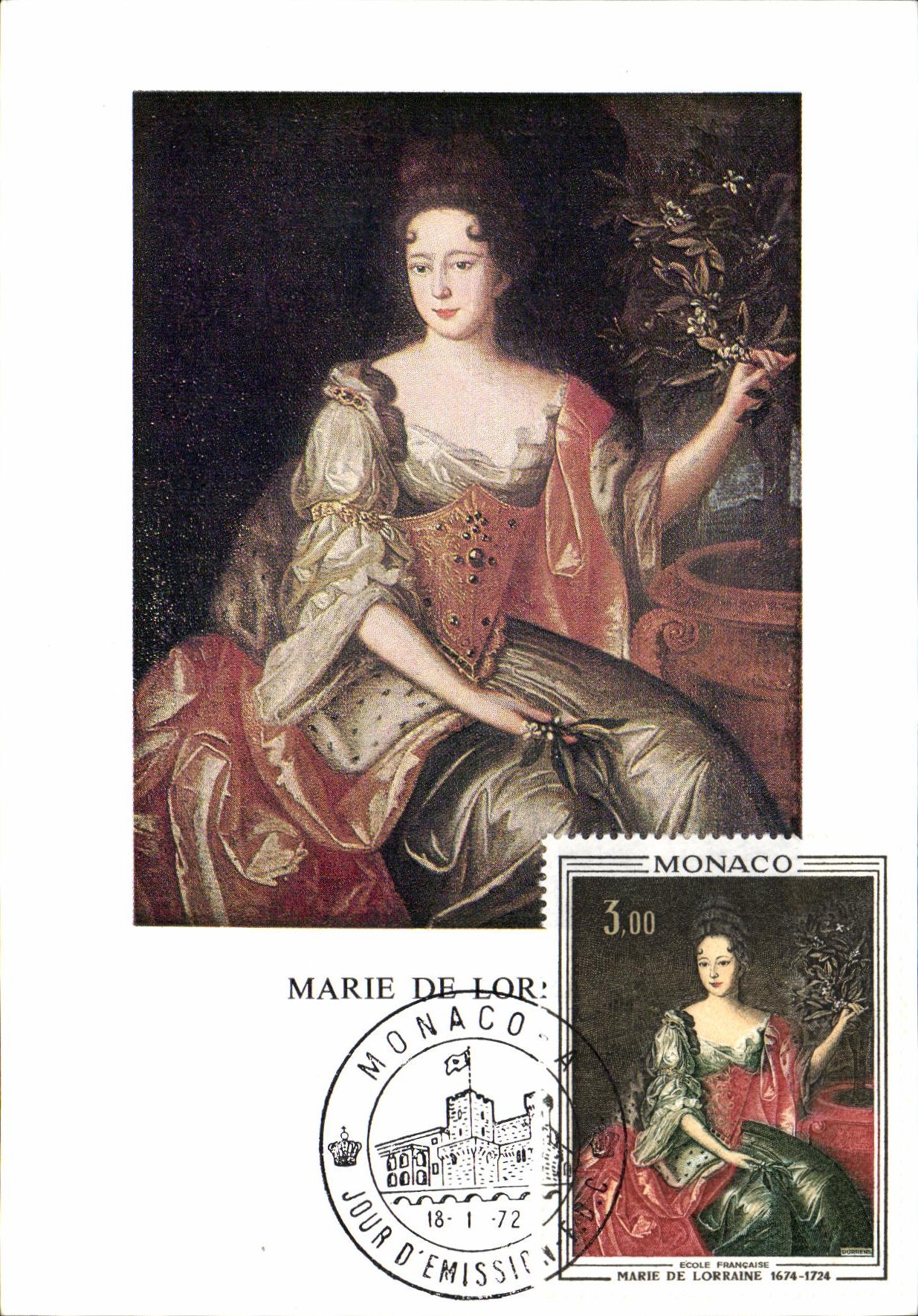 Marie von Lothringen — Französische Schule 1674-1724 — Monaco