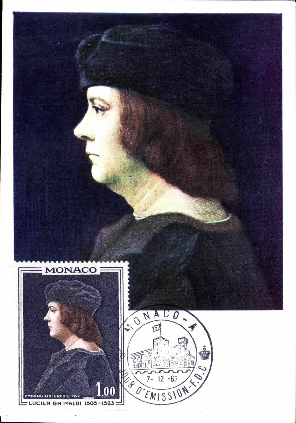 Lucien Grimaldi — 1505-1523 — Éditions CEF, Nice - Voorkant