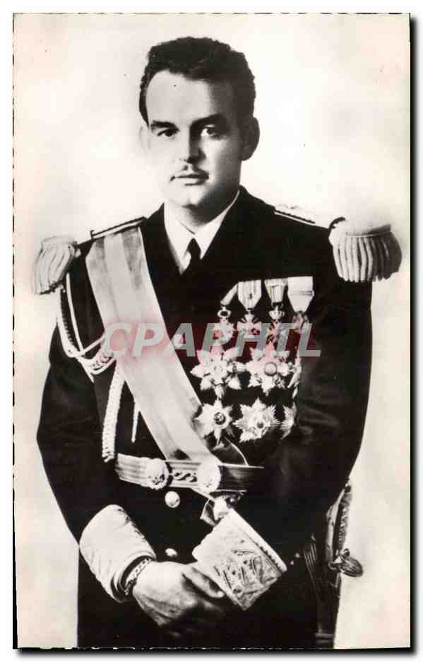 S.A.S. Rainier III, Prince de Monaco — portrait officiel — éditeur inconnu, n° de série non visible