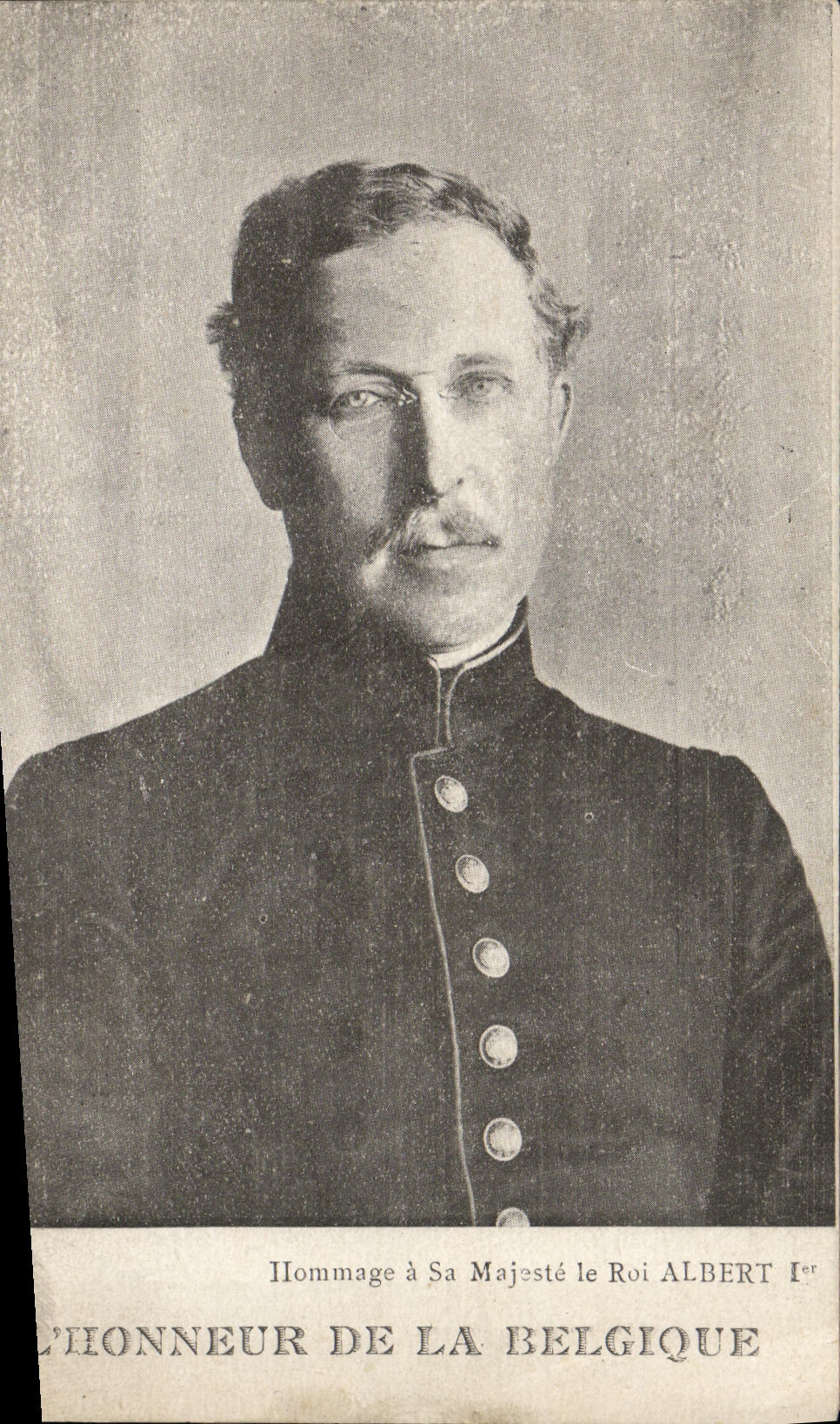 CPA Albert 1er Roi de Belgique