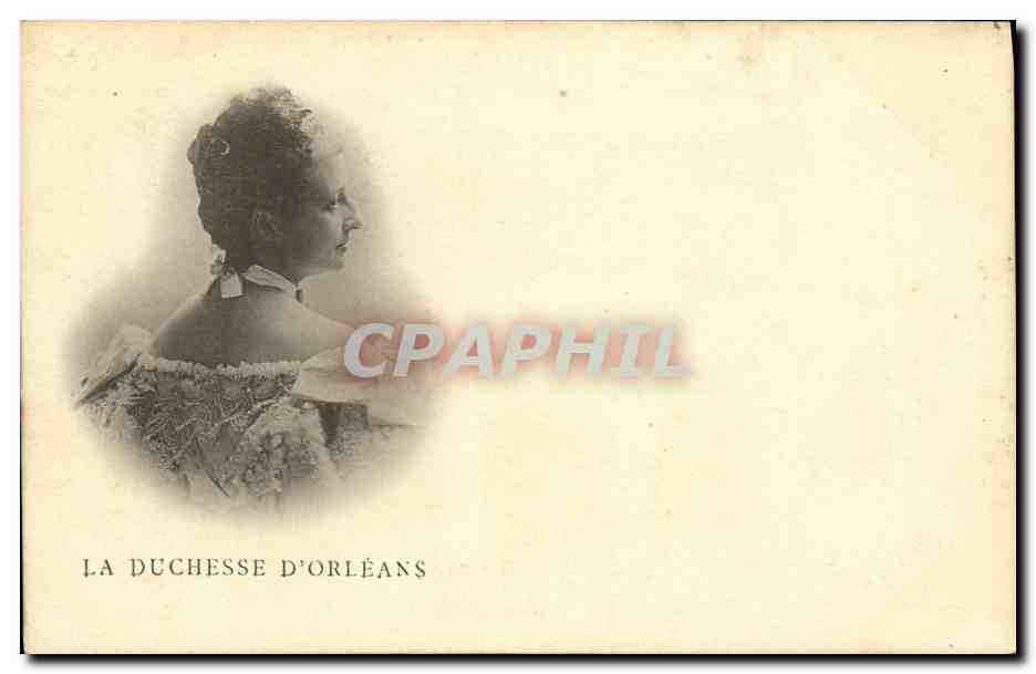 La Duchesse d'Orléans — portrait en buste — Librairie Nationale, Paris
