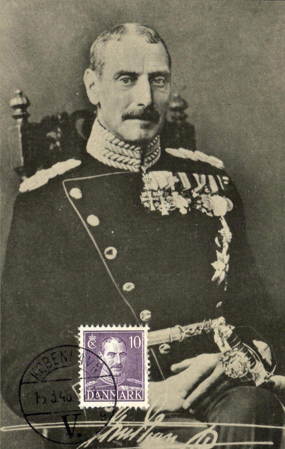 Portrait d'un officier danois — éditeur Alex Vinçons, série 8