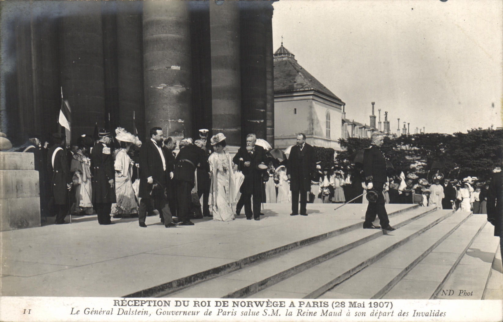 Réception du Roi de Norvège à Paris — 28 Mai 1907 — ND Phot