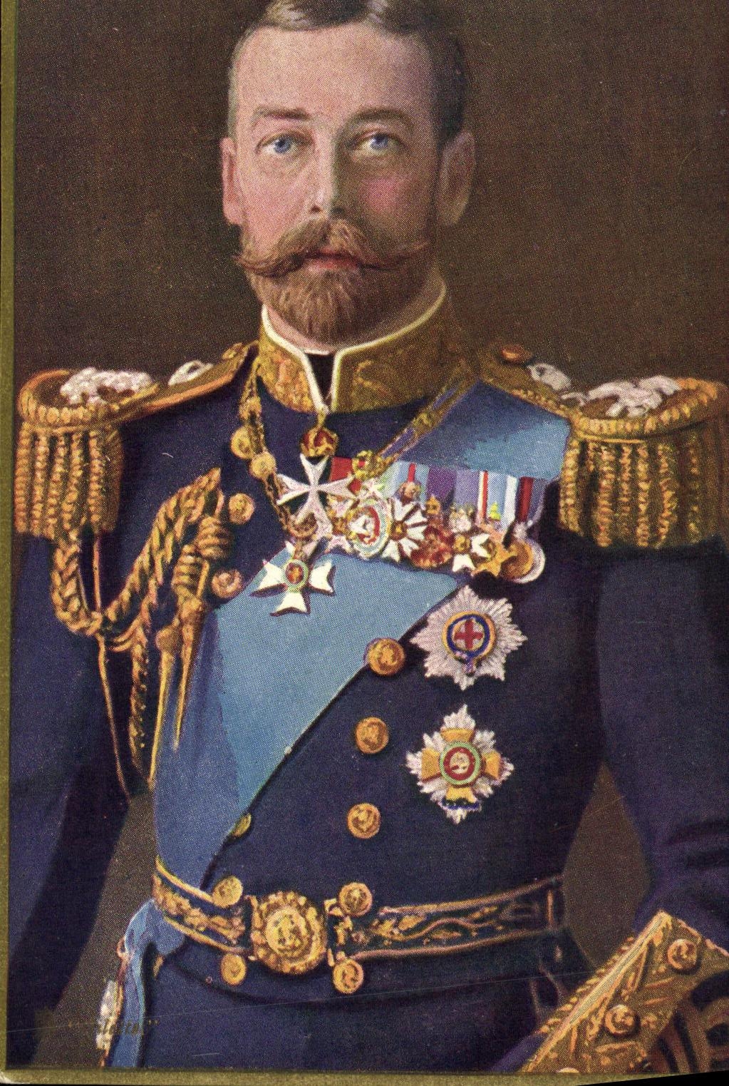 George V — Roi du Royaume-Uni — Tuck's Post Card - Recto