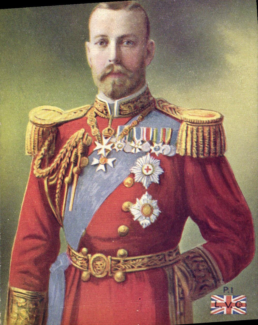 Portrait d'un homme en uniforme militaire — éditeur L.V.O. n° P.1