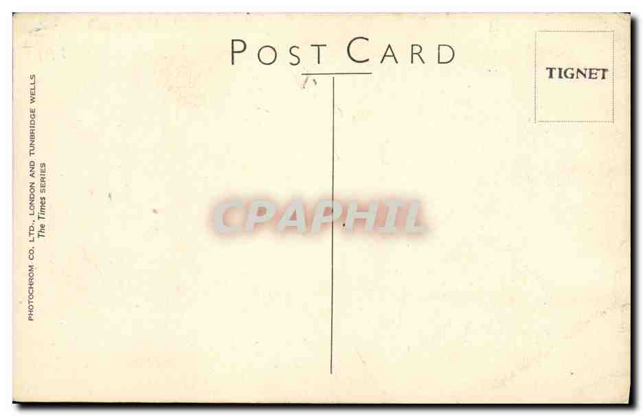 H.R.H. Princess Elizabeth et Lt. Philip Mountbatten, R.N. — engagement royal — The Times Photograph — Verso