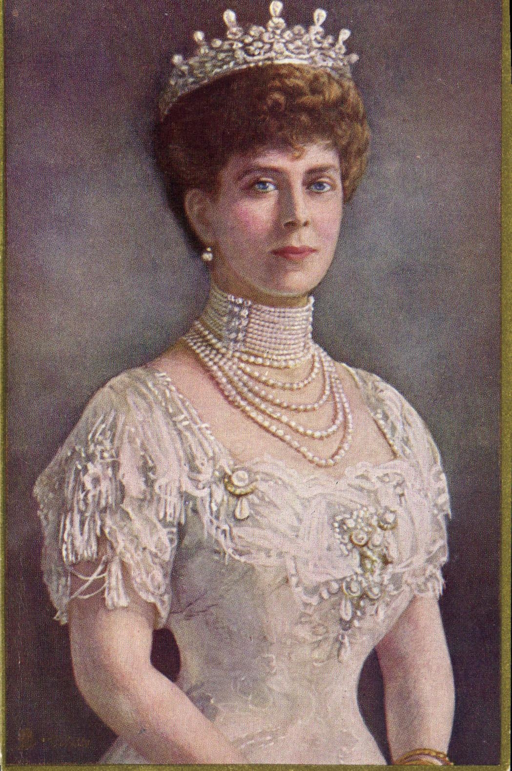 Queen Mary — Portrait — Tuck's Post Card n° 8890