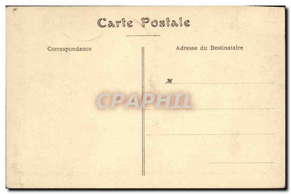 Portrait des souverains anglais — voyage à Paris — 1914 — Clacquesin — Reverso