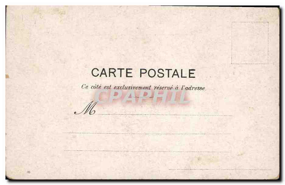 Édouard VII — Roi d'Angleterre — carte postale CPAPHIL — Verso