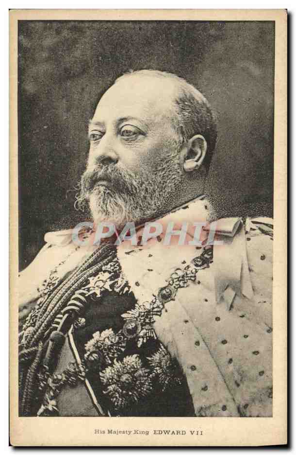 Son Altesse Royale Edward VII — portrait officiel — éditeur non identifié, n° de série non visible
