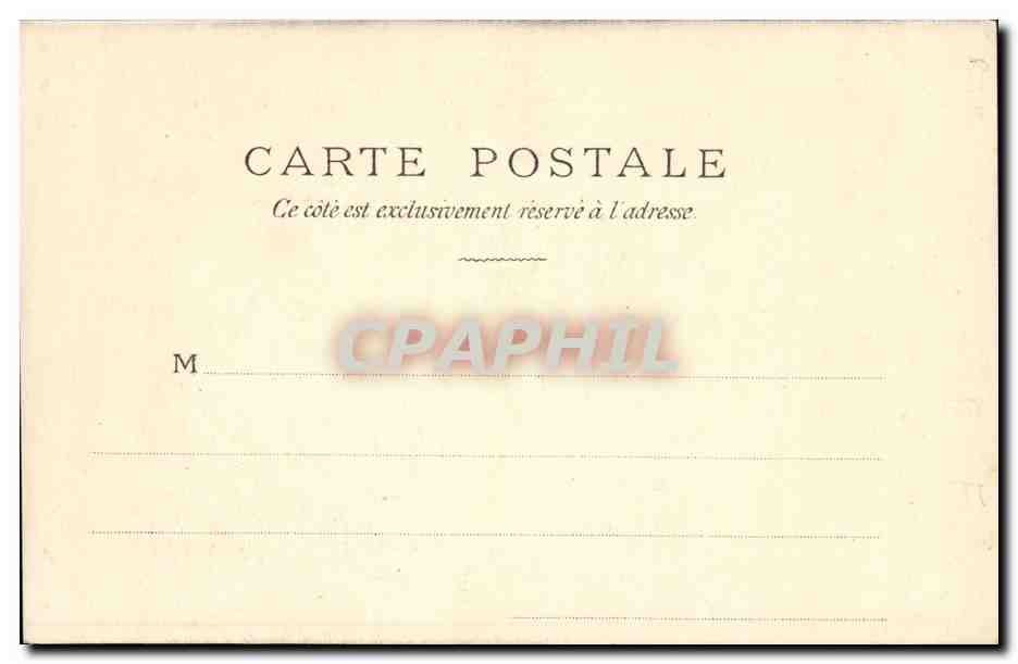 CPA Fantaisie Femme Marin  — Rückseite