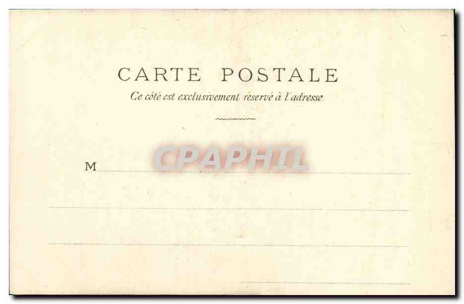 CPA Fantaisie Femme Marin — Verso