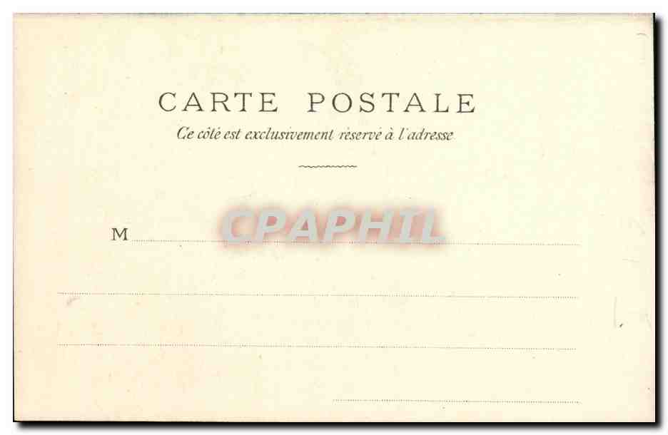CPA Fantaisie Femme Marin — Rückseite